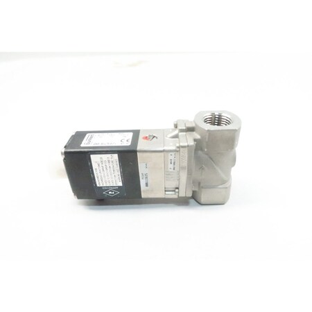 Burkert 24V-DC 1/2in NPT Solenoid Valve 5282 A 1/2 NBR SS